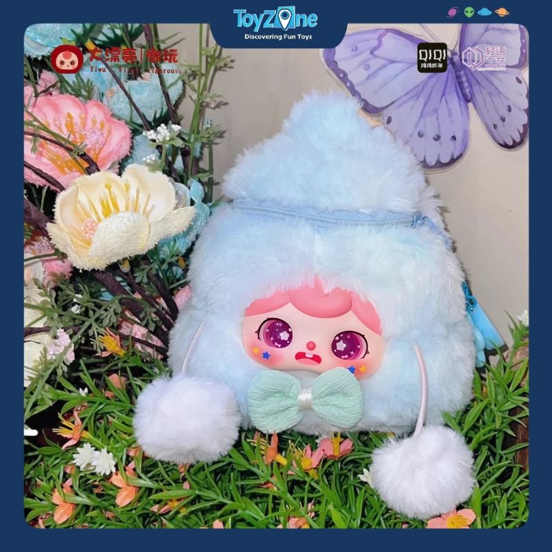 Mô hình Blind box Gấu bông Crie's Poopy Bag THREE BABIES TOY