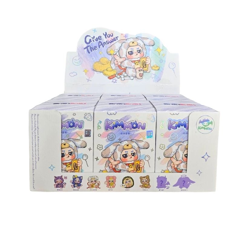 Mô hình Blind box Gấu bông Kimmon Give You The Answer ( Cho Bạn Câu Trả Lời ) NAYANAYA