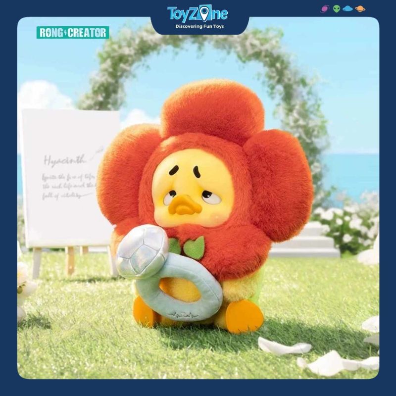 Mô hình Blind box Gấu Bông Max Upset Duck Bloom For U Duck 400% RONGCREATOR