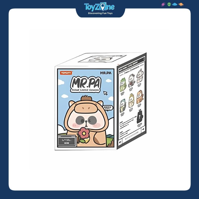 Mô hình Blind box Gấu bông Mr.Pa Animal Limited Company TOYCITY