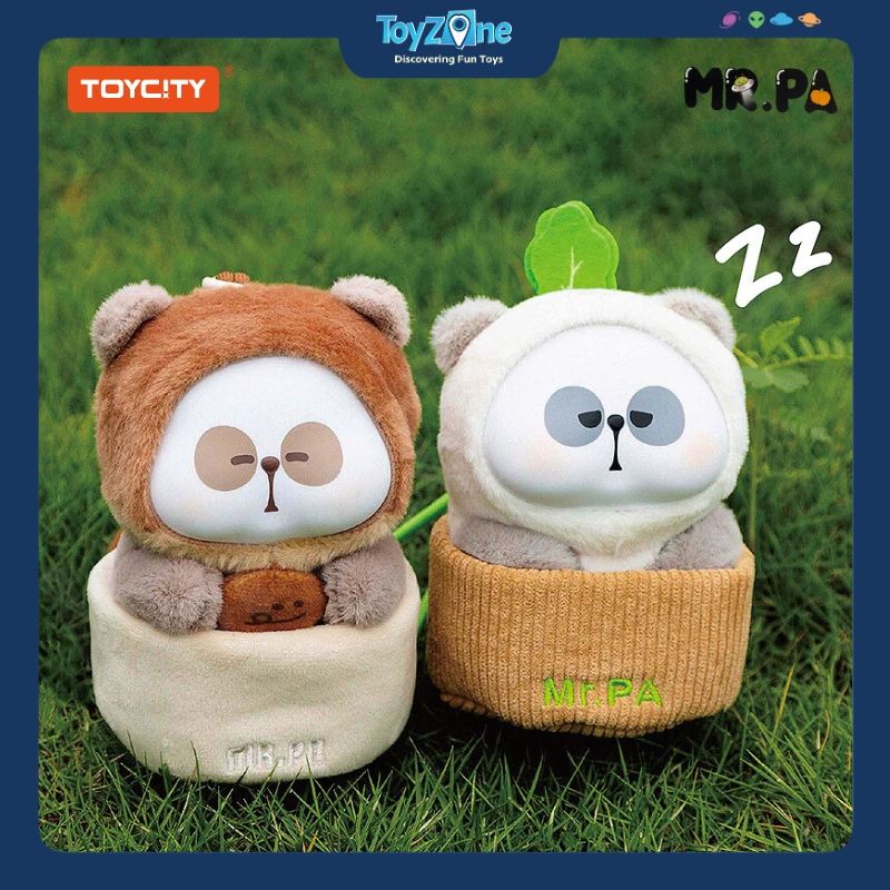 Mô hình Blind box Gấu bông Mr.Pa The Escaped Vegetable ( Rau Củ Chạy Trốn ) TOYCITY