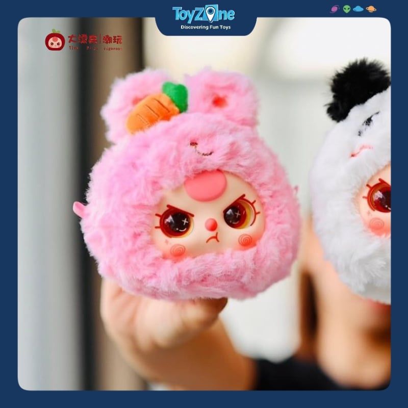 Mô hình Blind box Gấu bông Take Me Out Zipper Bag BABY THREE