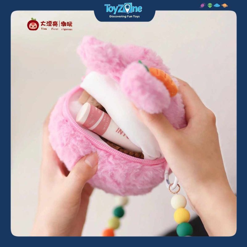 Mô hình Blind box Gấu bông Take Me Out Zipper Bag BABY THREE