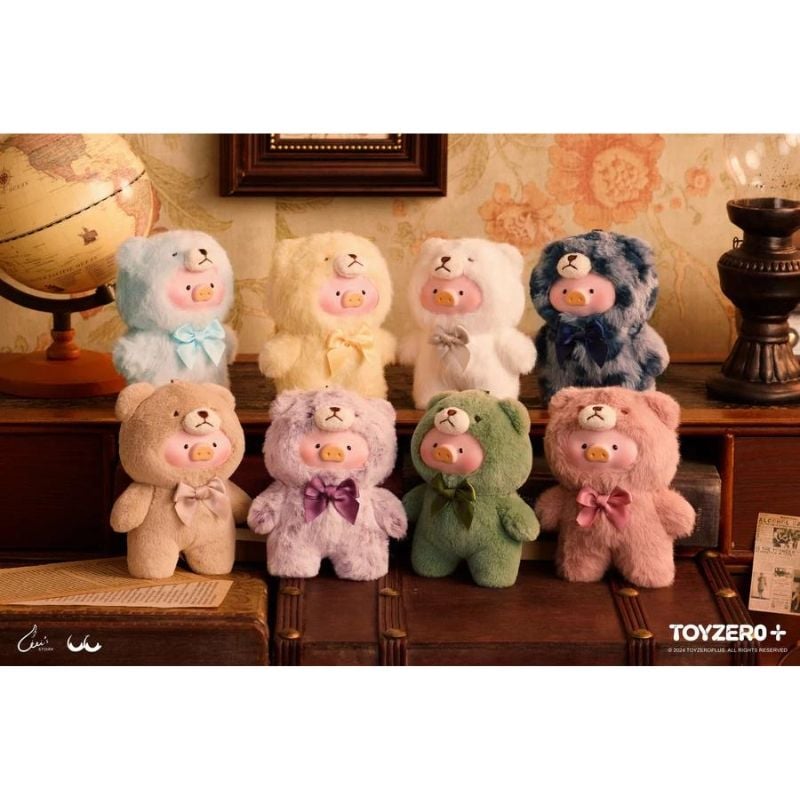 Mô hình Blind box Gấu bông Teddy Lulu Pig Series TOYZERO+