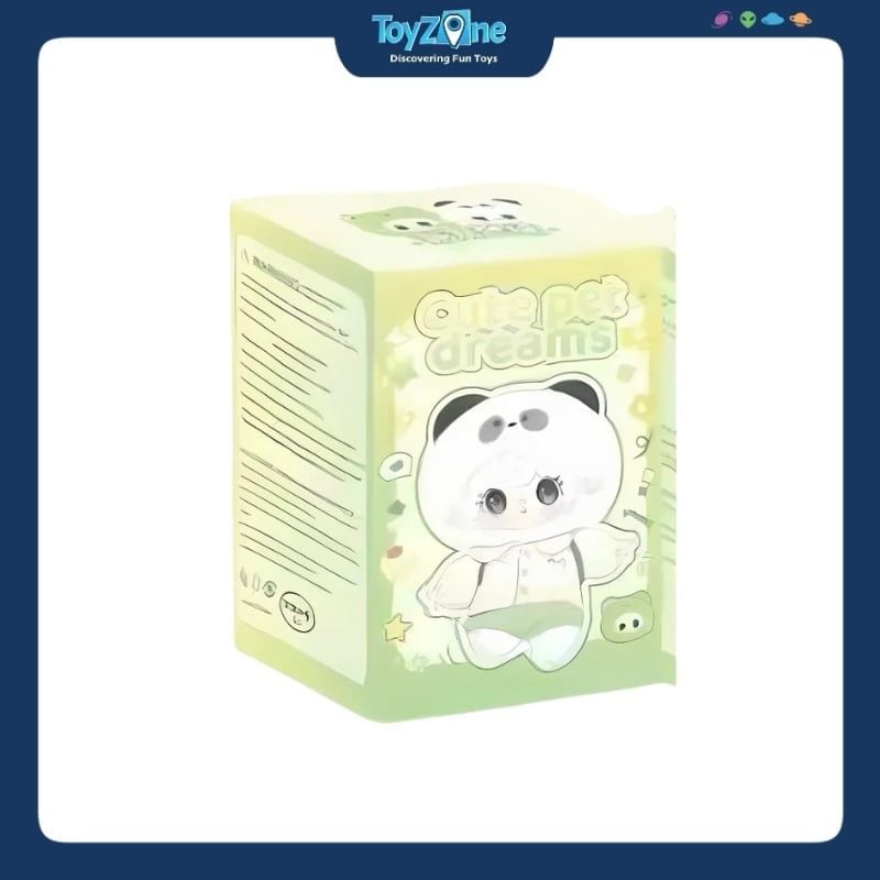 Mô hình Blind box Gấu bông Yooki Cute Pet Dreams 400% ( Giấc Mơ Thú Cưng Dễ Thương ) YALLI STUDIO