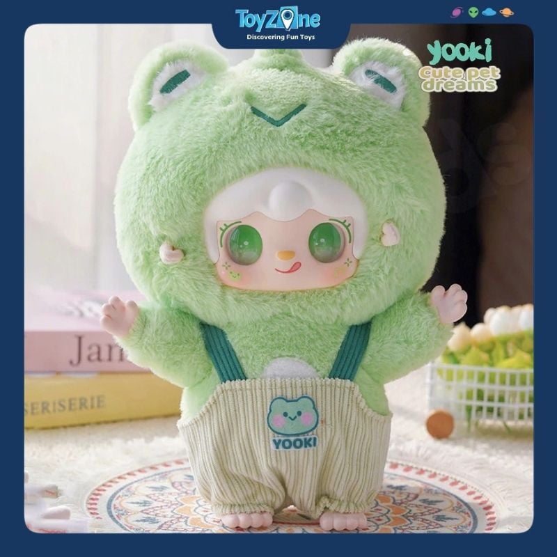 Mô hình Blind box Gấu bông Yooki Cute Pet Dreams 400% ( Giấc Mơ Thú Cưng Dễ Thương ) YALLI STUDIO
