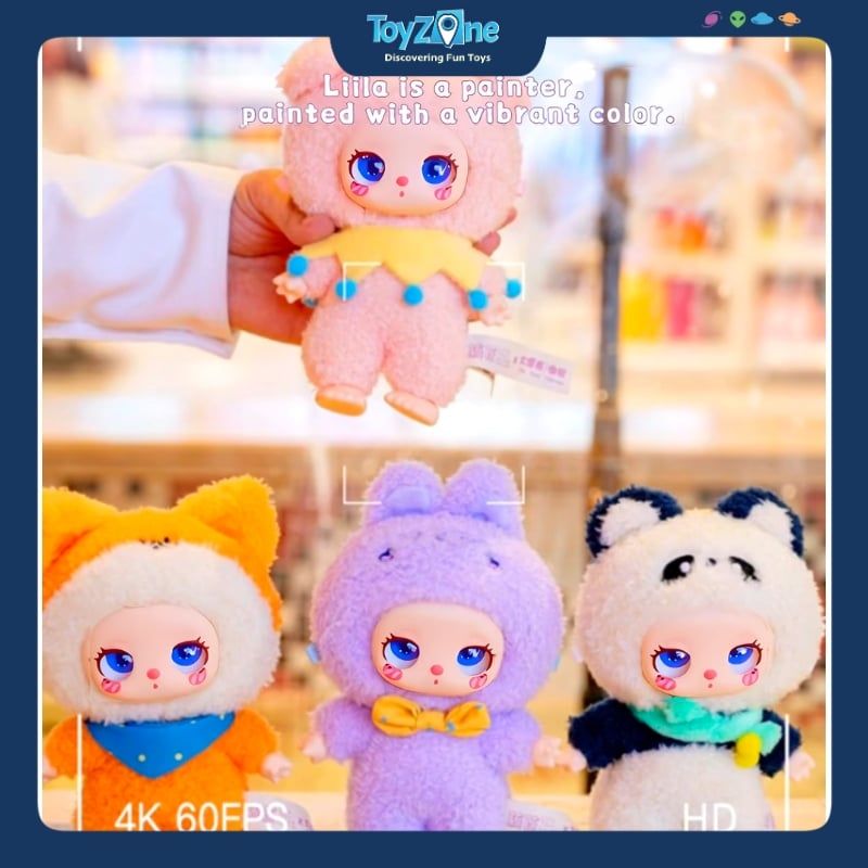 Mô hình Blind Box Móc khóa Gấu Bông Liila's Zoo ( Sở Thú Liila's ) LIILA TOYS