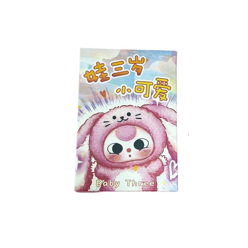 Mô hình Blind box Móc khóa Gấu bông Baby Three V3 Mini CUREPLANETA