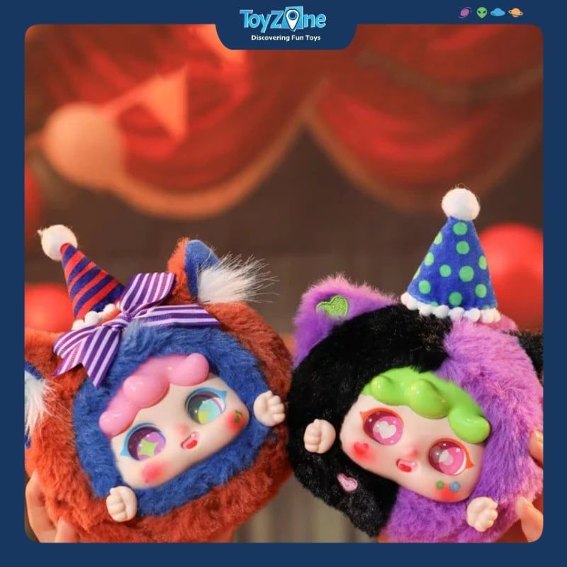 Mô hình Blind box Móc khoá Gấu bông Migo Dream Circus ( Migo Rạp Xiếc Trong Mơ ) HAPPY GHOST