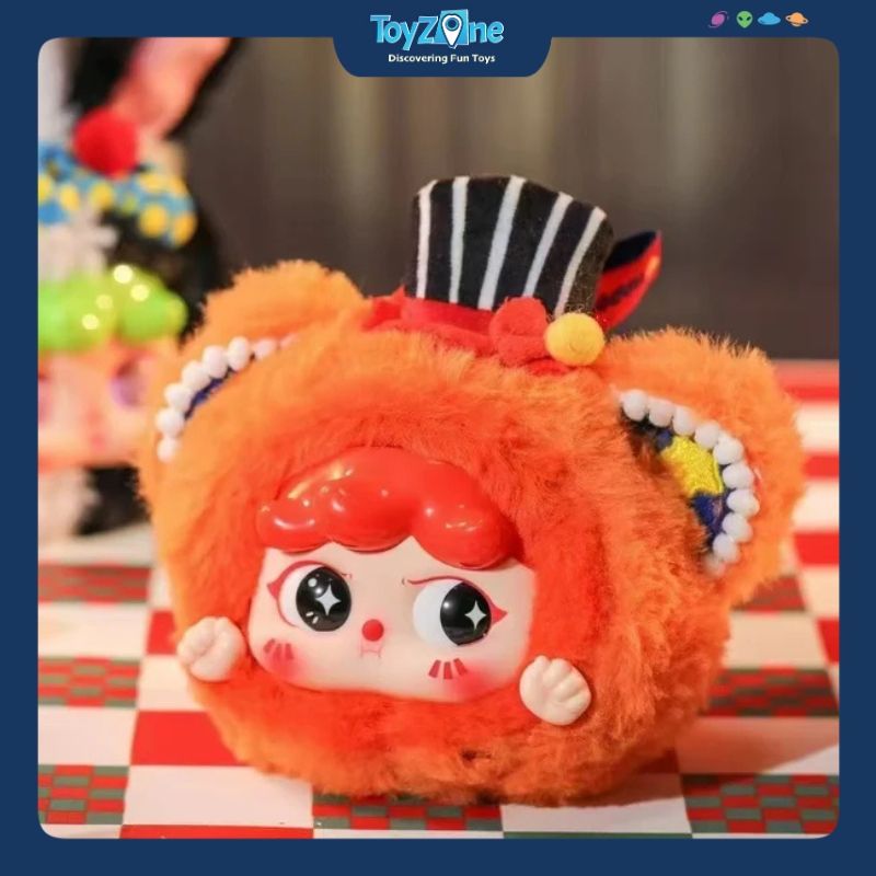 Mô hình Blind box Móc khoá Gấu bông Migo Dream Circus ( Migo Rạp Xiếc Trong Mơ ) HAPPY GHOST