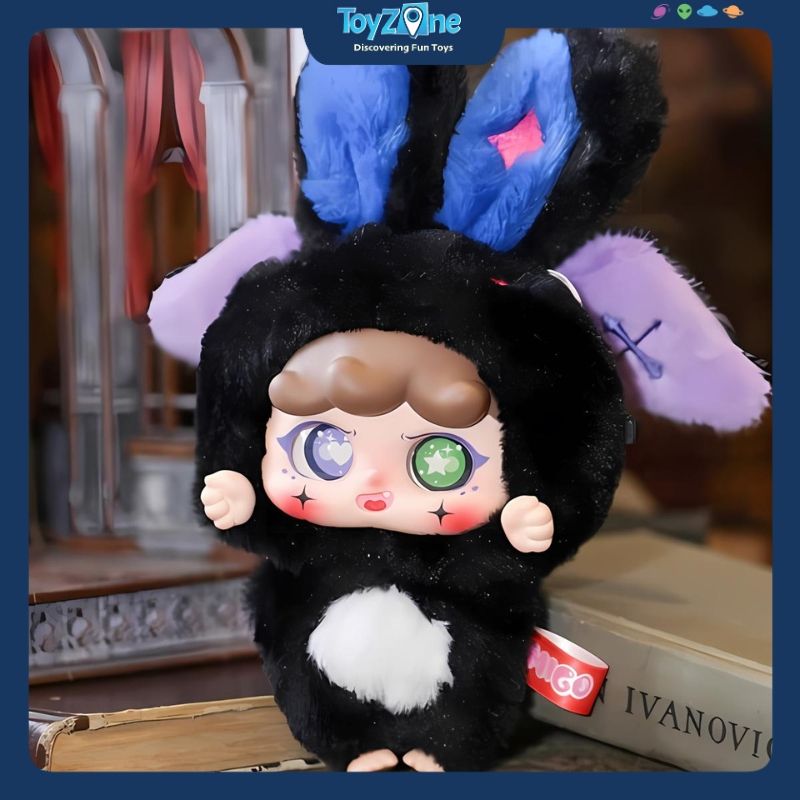 Mô hình Blind box Móc khoá Gấu bông Migo Sneaky ( Migo Lén Lút ) HAPPY GHOST