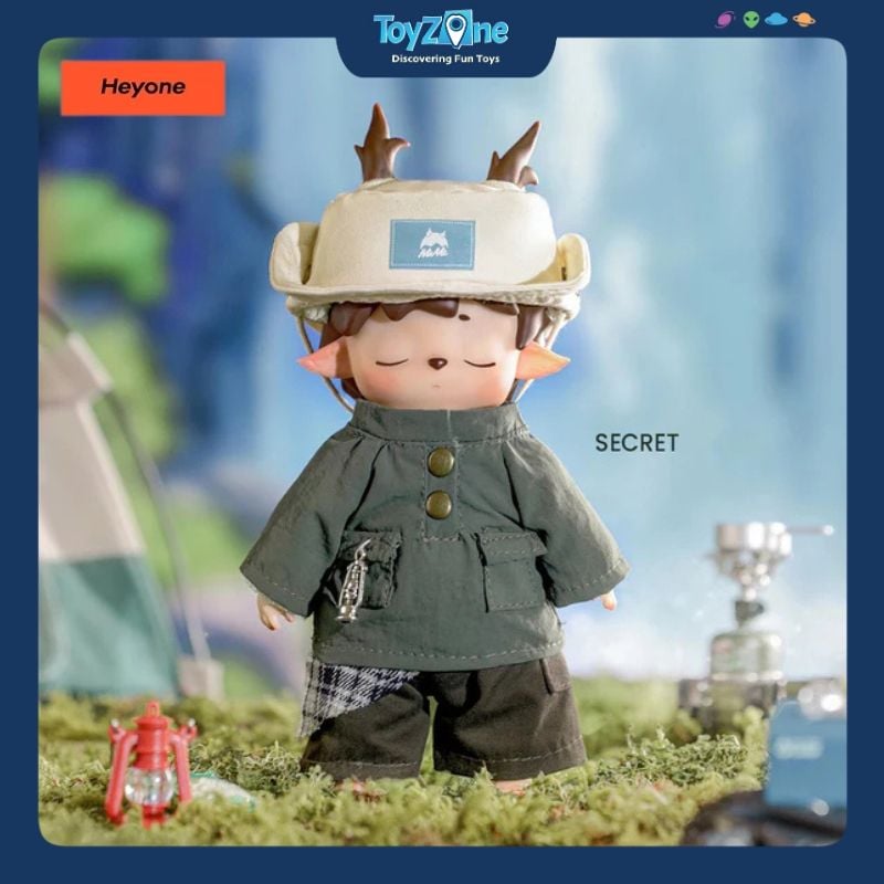 Mô hình Blind box Móc khóa Gấu bông Mimi City Walk ( Đi Dạo Trong Thành Phố ) HEYONE