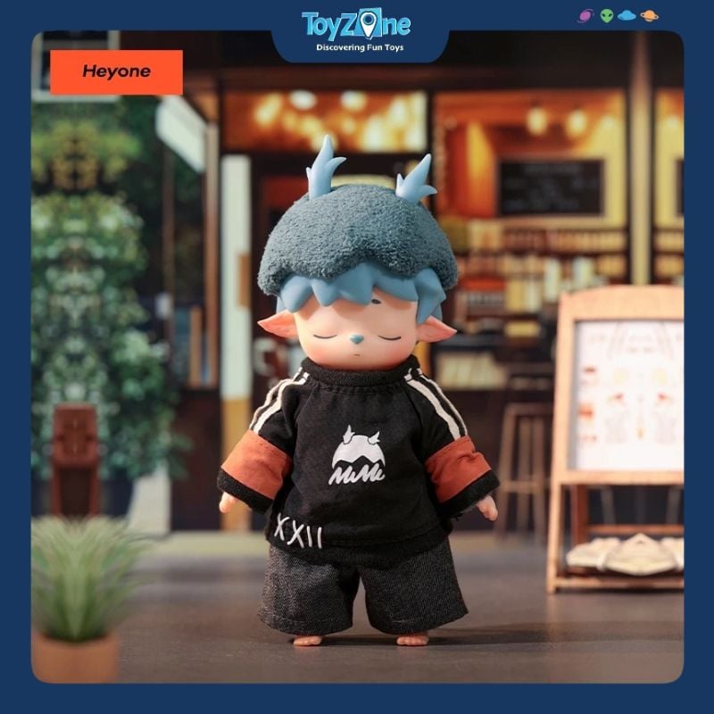 Mô hình Blind box Móc khóa Gấu bông Mimi City Walk ( Đi Dạo Trong Thành Phố ) HEYONE