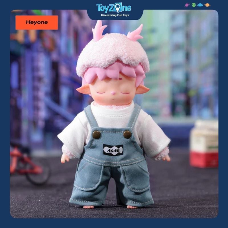 Mô hình Blind box Móc khóa Gấu bông Mimi City Walk ( Đi Dạo Trong Thành Phố ) HEYONE