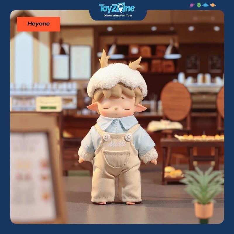 Mô hình Blind box Móc khóa Gấu bông Mimi City Walk ( Đi Dạo Trong Thành Phố ) HEYONE