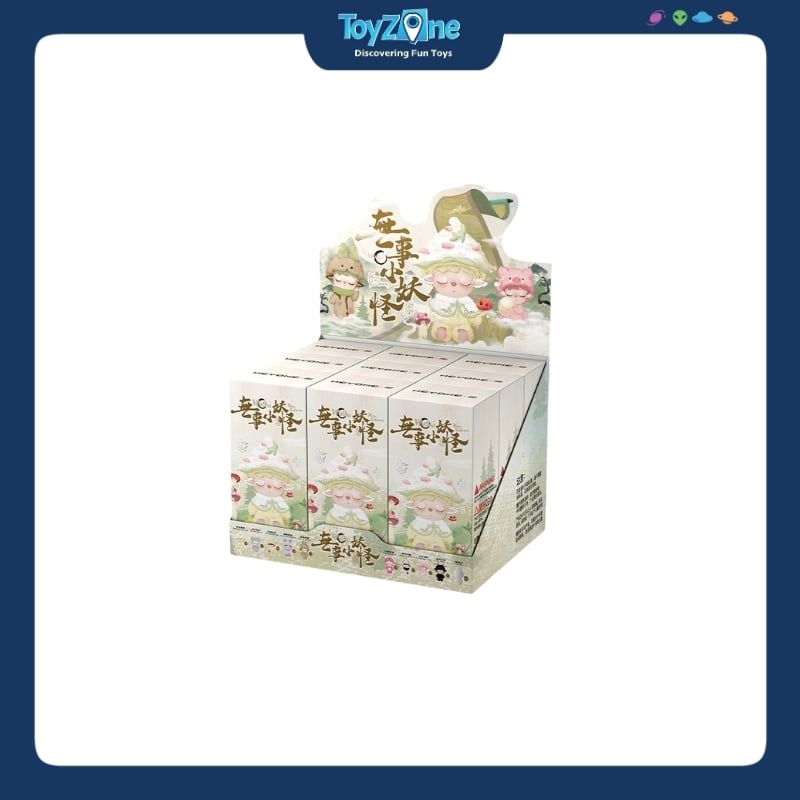 Mô hình Blind box Móc khóa Gấu bông Mimi Leisurely Elf ( Yêu Tinh Nhàn Nhã ) Plush Pendant Series HEYONE