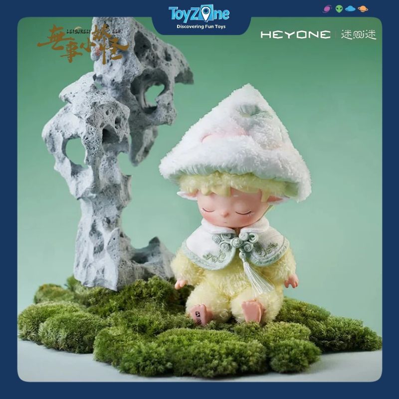 Mô hình Blind box Móc khóa Gấu bông Mimi Leisurely Elf ( Yêu Tinh Nhàn Nhã ) Plush Pendant Series HEYONE