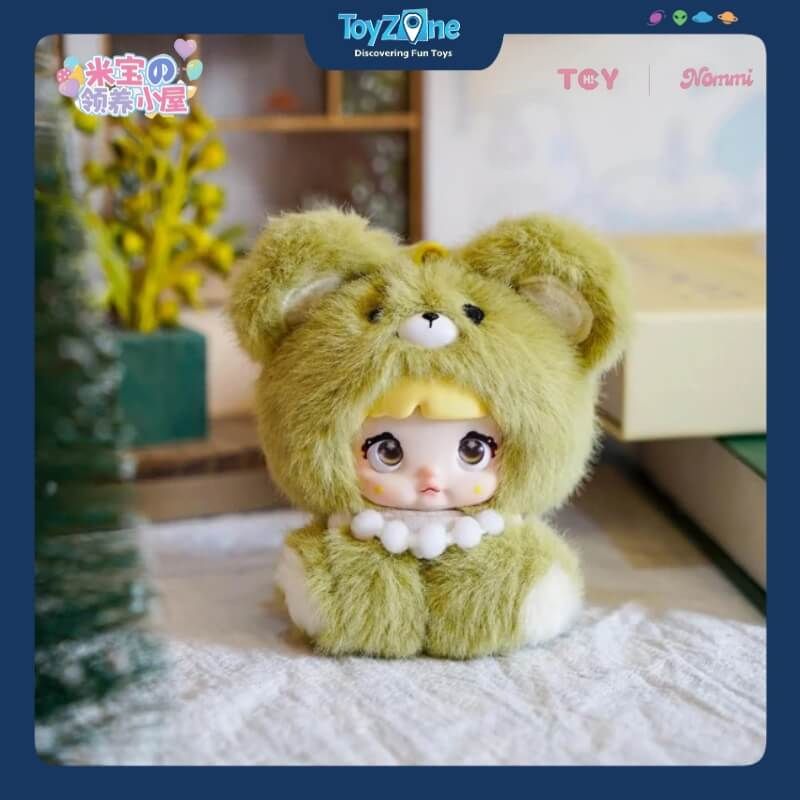 Mô hình Blind box Móc khóa Gấu bông Nommi V4 Mibao Series HITOY
