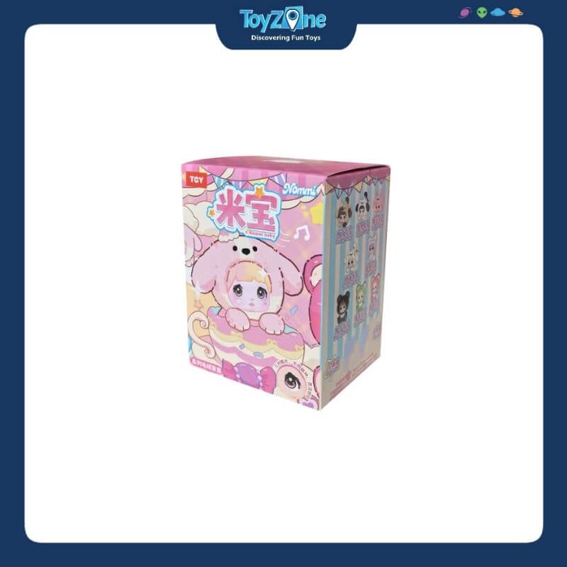 Mô hình Blind box Móc khóa Gấu bông Nommi V4 Mibao Series HITOY