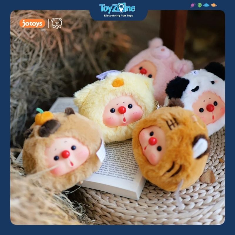 Mô hình Blind box Móc Khóa Gấu bông OYO Animal's Line ( OYO Động Vật ) JOTOYS