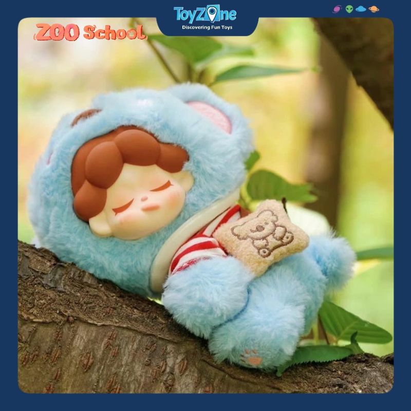 Mô hình Blind box Móc khoá Gấu bông Wendy Zoo School ( Trường Học Sở Thú ) DODO SUGAR