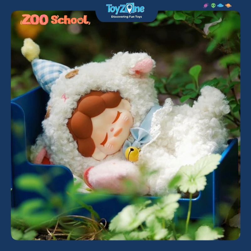 Mô hình Blind box Móc khoá Gấu bông Wendy Zoo School ( Trường Học Sở Thú ) DODO SUGAR