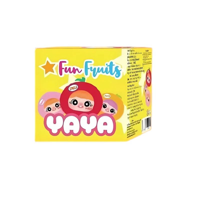 Mô hình Blind box Móc khóa Gấu bông Yaya Fun Fruits ( Yaya Trái Cây ) HAPPY GHOST