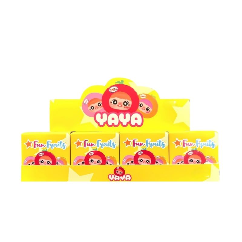 Mô hình Blind box Móc khóa Gấu bông Yaya Fun Fruits ( Yaya Trái Cây ) HAPPY GHOST