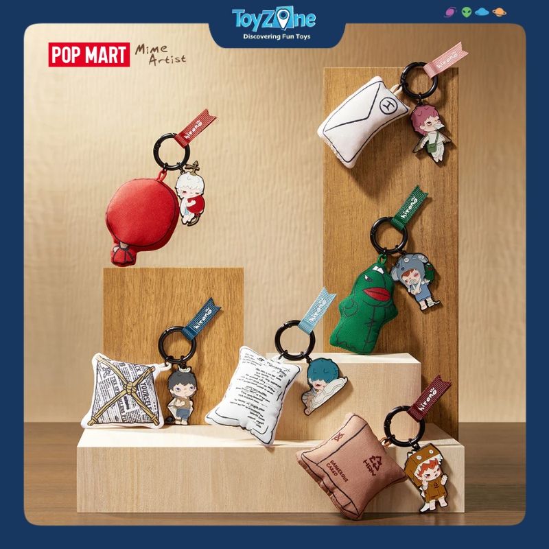 Mô hình Blind box Móc khóa Hirono Mime Series Pendant POP MART
