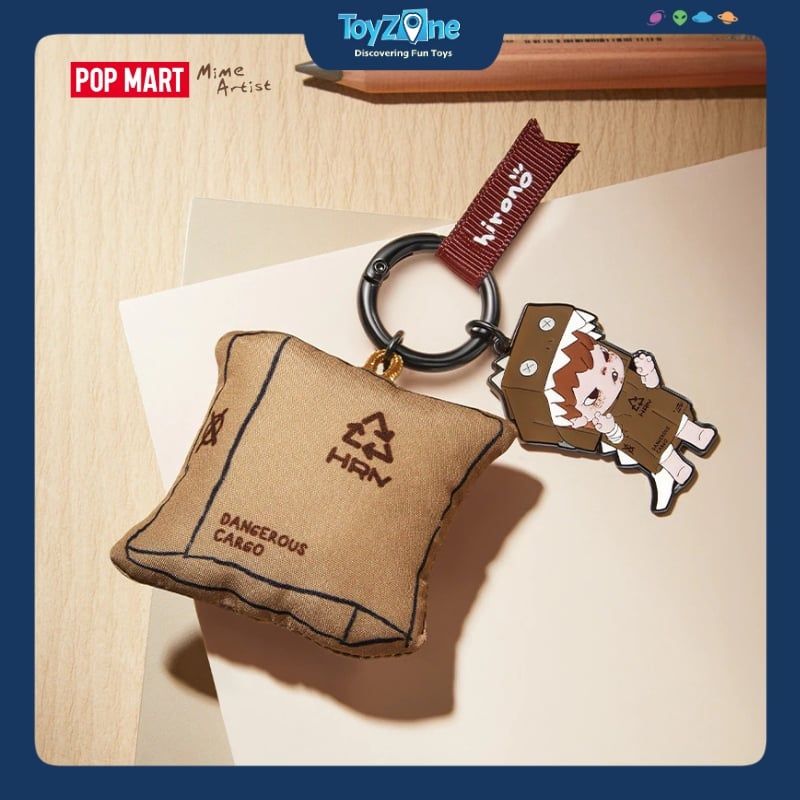 Mô hình Blind box Móc khóa Hirono Mime Series Pendant POP MART