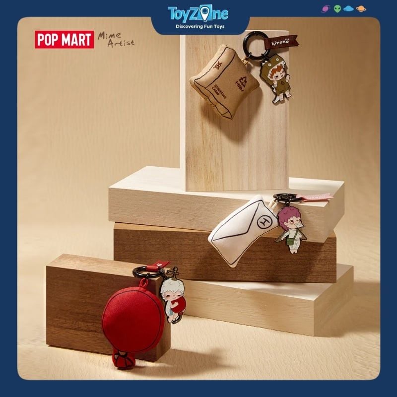 Mô hình Blind box Móc khóa Hirono Mime Series Pendant POP MART