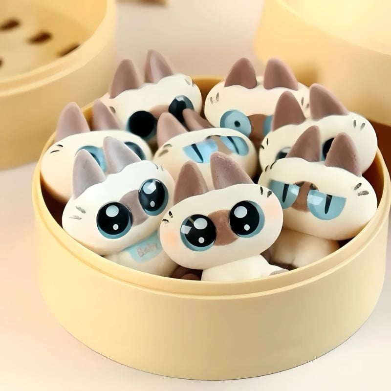 Mô hình Blind box Moe Azukisan Ver 1 Series Mini Bean NOBEKO