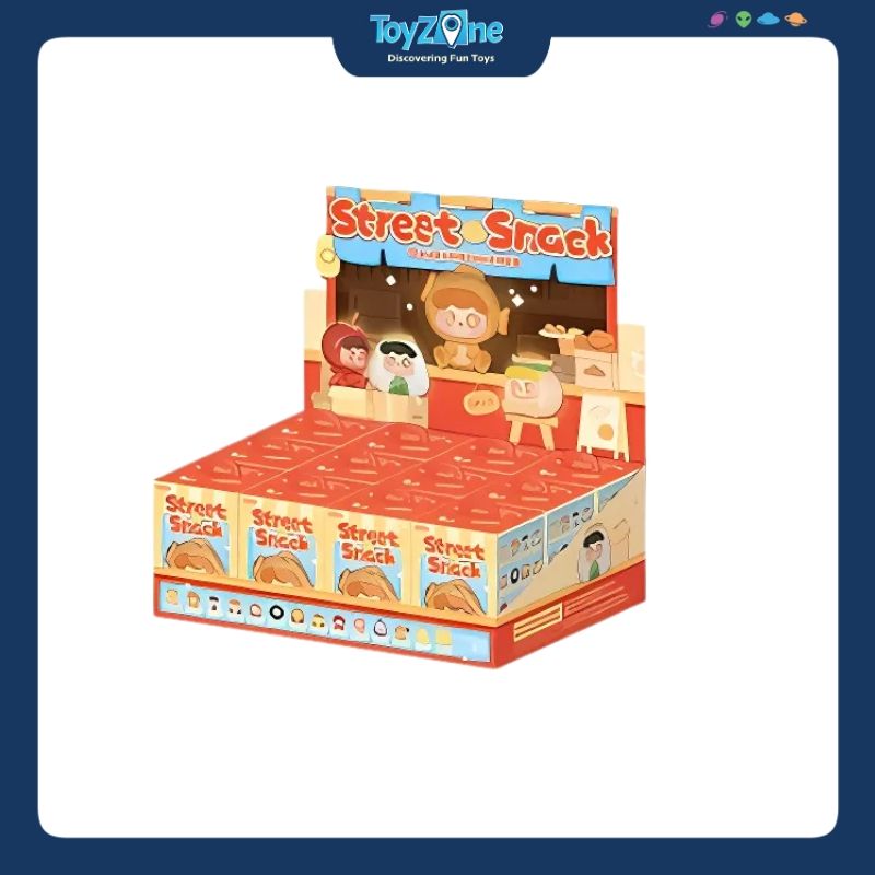 Mô hình đồ chơi Blind box QKid Street Snack ( Ăn Vặt Đường Phố ) JOTOYS