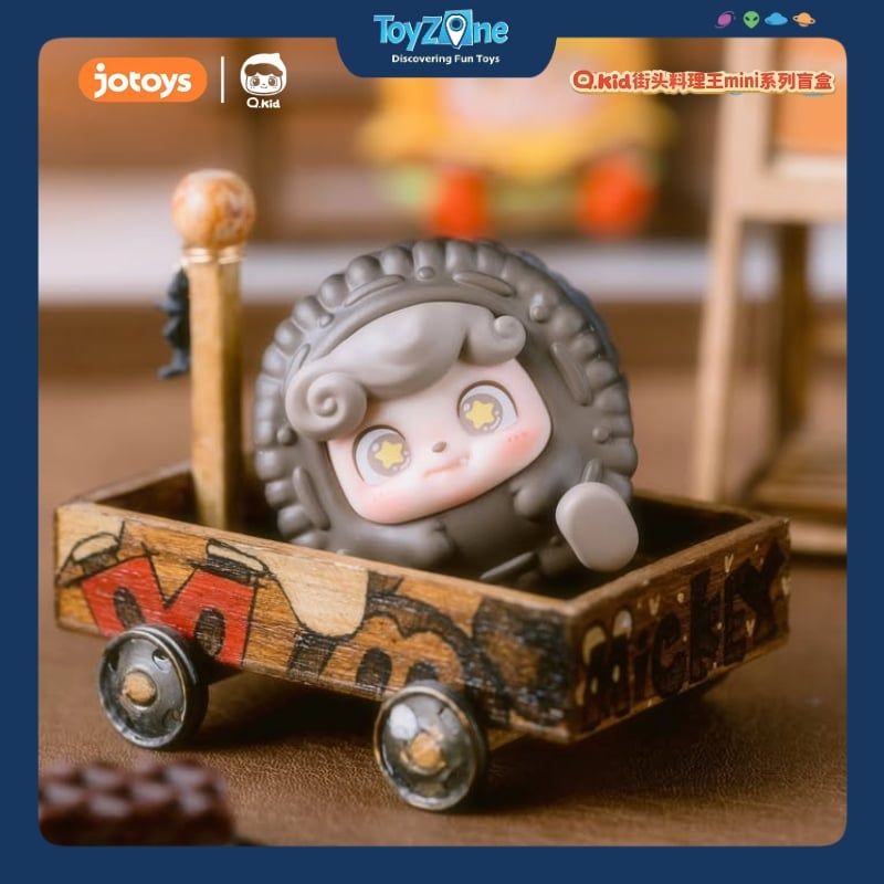 Mô hình đồ chơi Blind box QKid Street Snack ( Ăn Vặt Đường Phố ) JOTOYS