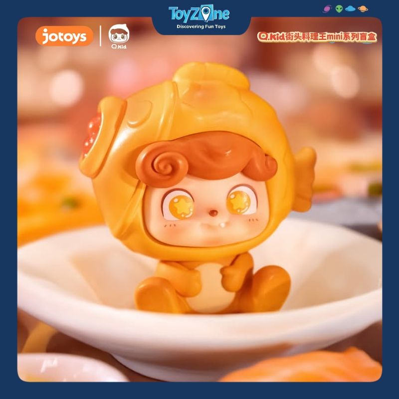 Mô hình đồ chơi Blind box QKid Street Snack ( Ăn Vặt Đường Phố ) JOTOYS