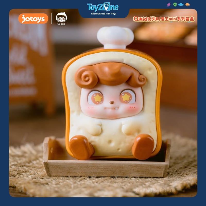 Mô hình đồ chơi Blind box QKid Street Snack ( Ăn Vặt Đường Phố ) JOTOYS