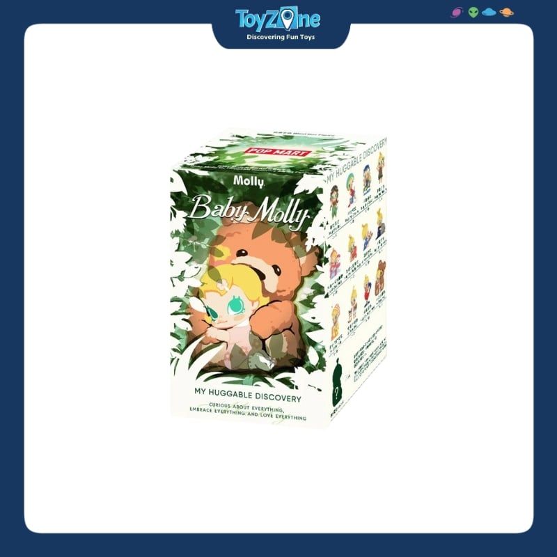 Mô hình đồ chơi Blind box Baby Molly My Huggable Discovery ( Hành Trình Khám Phá Cái Ôm ) POP MART