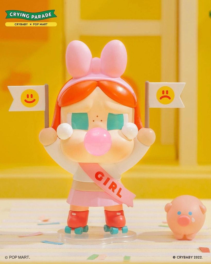 Mô hình đồ chơi Blind box Crybaby Crying Parade Series (Ngày Diễu Hành Cùng Crybaby) - POP MART