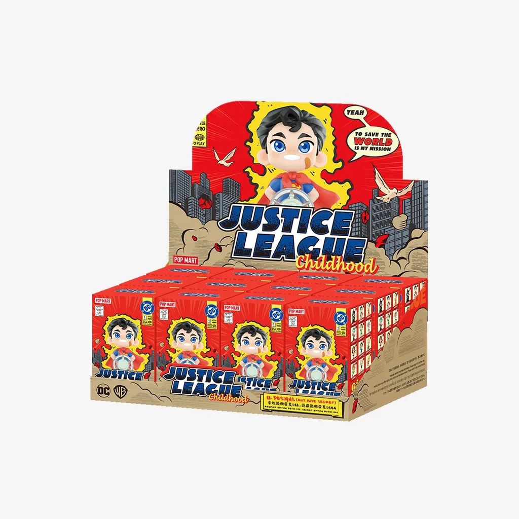 Mô hình đồ chơi Blind box DC Justice League Childhood Series Figures POP MART