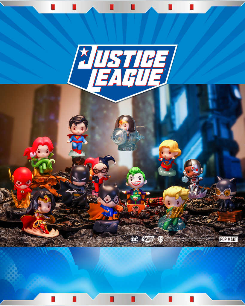 Mô hình đồ chơi Blind box DC Justice League Series (Liên Minh Công Lý DC) POP MART