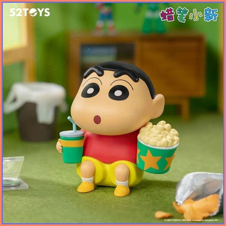 Mô hình đồ chơi Blind box Crayon Shin-chan Daily Life Series 3 (Ngày Thường Nhật Của Shin) - 52TOYS
