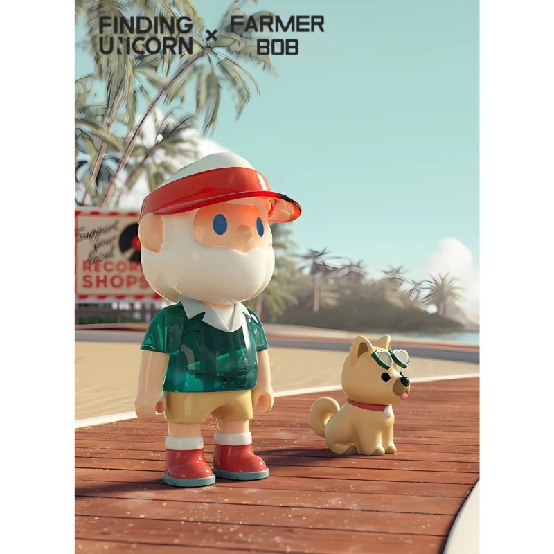 Mô hình đồ chơi Blind box Farmer Bob Island Series FINDING UNICORN