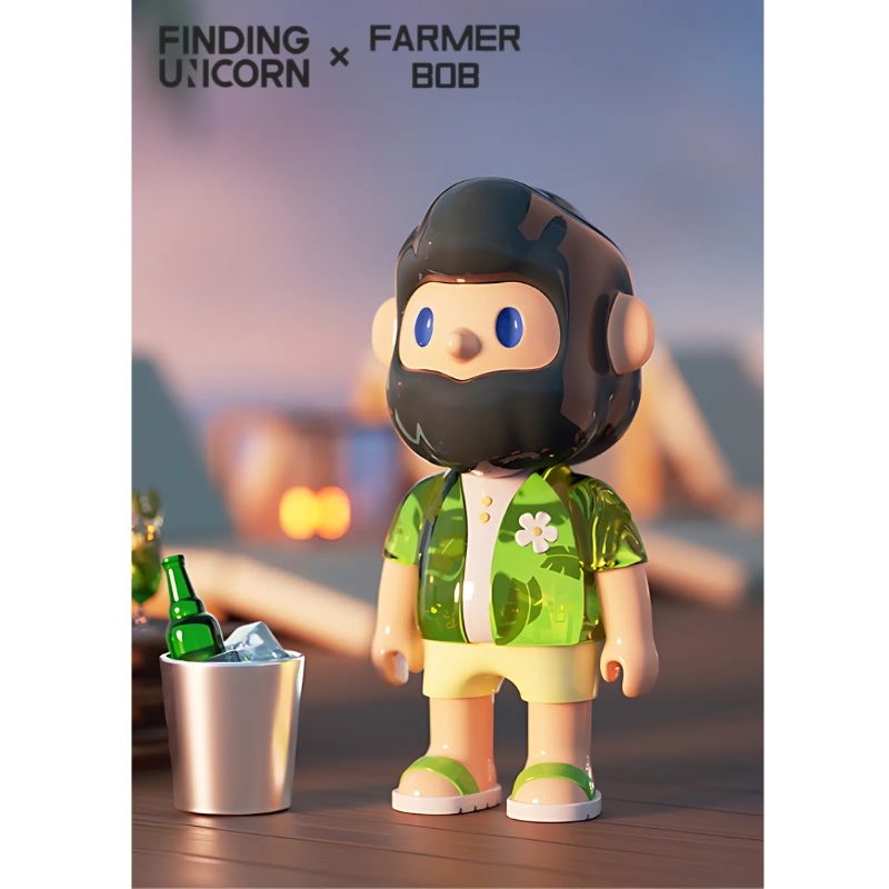 Mô hình đồ chơi Blind box Farmer Bob Island Series FINDING UNICORN