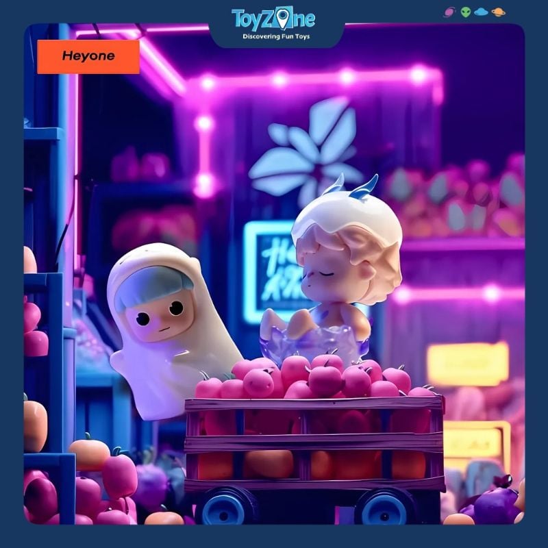 Mô hình đồ chơi Blind box Fun Factory Machine Mini Series 2 ( Nhà Máy Vui Vẻ ) HEYONE