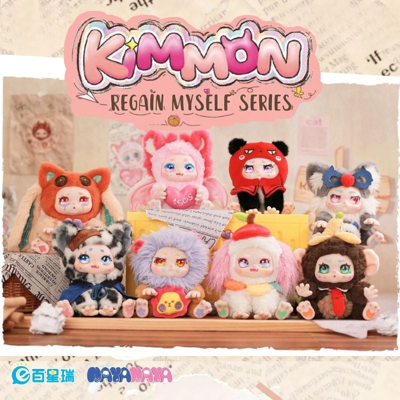 Mô hình đồ chơi Blind box Gấu bông Kimmon Regain Myself ( Tìm Lại Chính Mình ) NAYANAYA