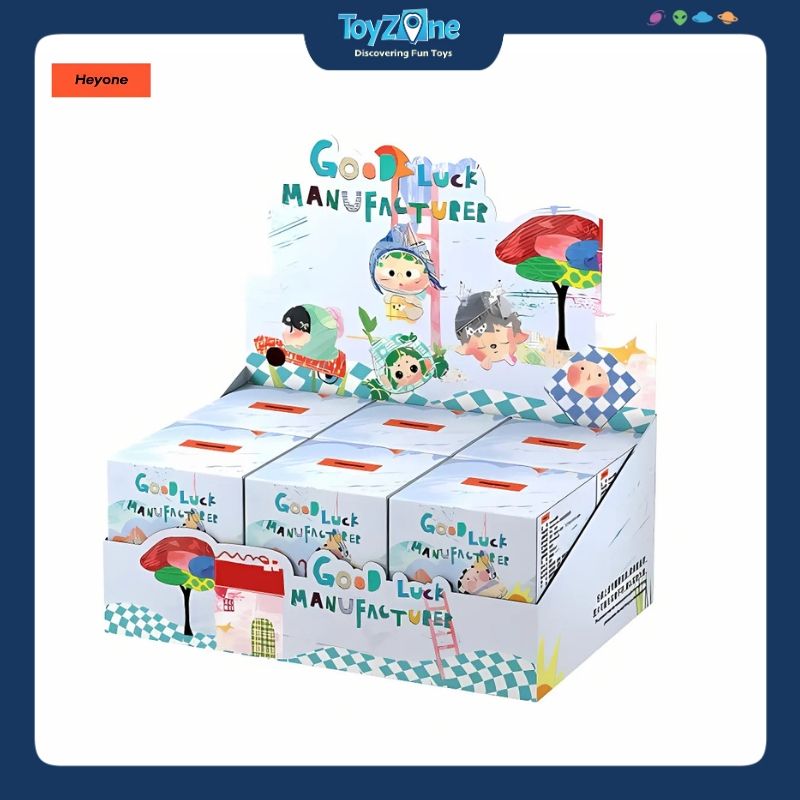 Mô hình đồ chơi Blind box Good Luck Manufacturer Mini ( Nhà Máy May Mắn ) HEYONE