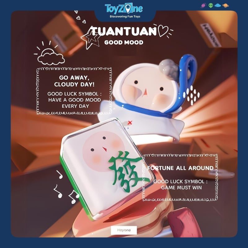 Mô hình đồ chơi Blind box Good Luck Manufacturer Mini ( Nhà Máy May Mắn ) HEYONE