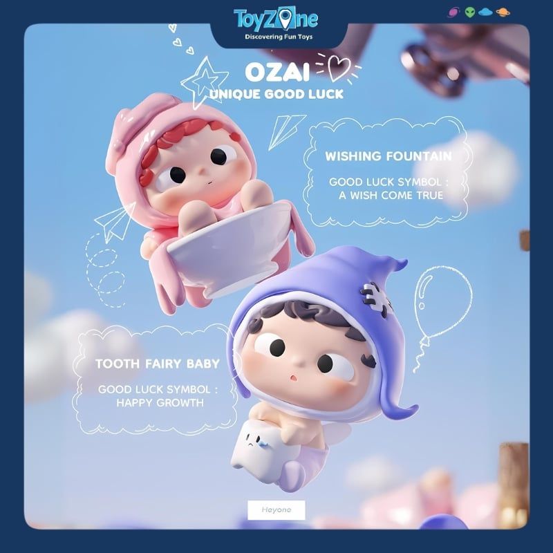 Mô hình đồ chơi Blind box Good Luck Manufacturer Mini ( Nhà Máy May Mắn ) HEYONE