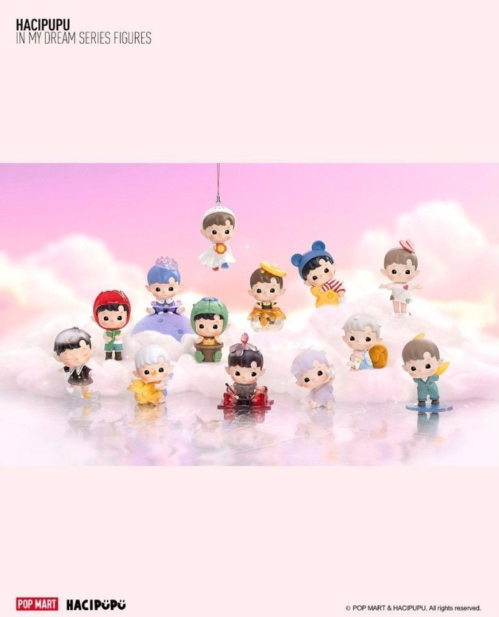 Mô hình đồ chơi Blind box Hacipupu In My Dream (Hacipupu Trong Giấc Mơ Của Tôi) POP MART