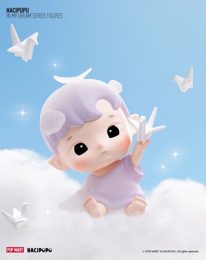 Mô hình đồ chơi Blind box Hacipupu In My Dream (Hacipupu Trong Giấc Mơ Của Tôi) POP MART